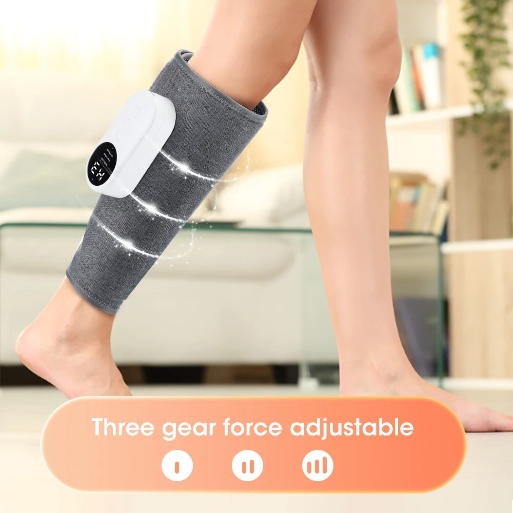 Heated Air Pressure Leg Massager for Lymphedema Relief